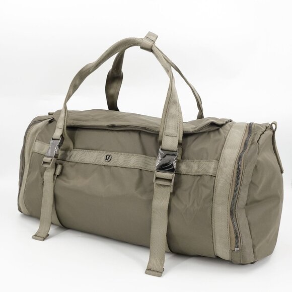 Lululemon Women's Wunderlust Duffle Bag 40L Nomad Gray OS - Picture 6 of 13